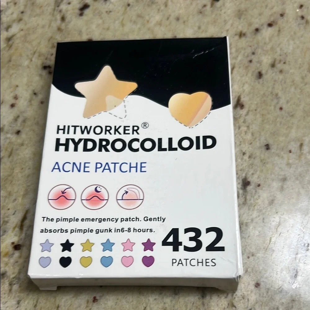 💜⭐️🩵NWT HITWORKER 432 HYDROCOLLOID ACNE PATCHES💜⭐️🩵